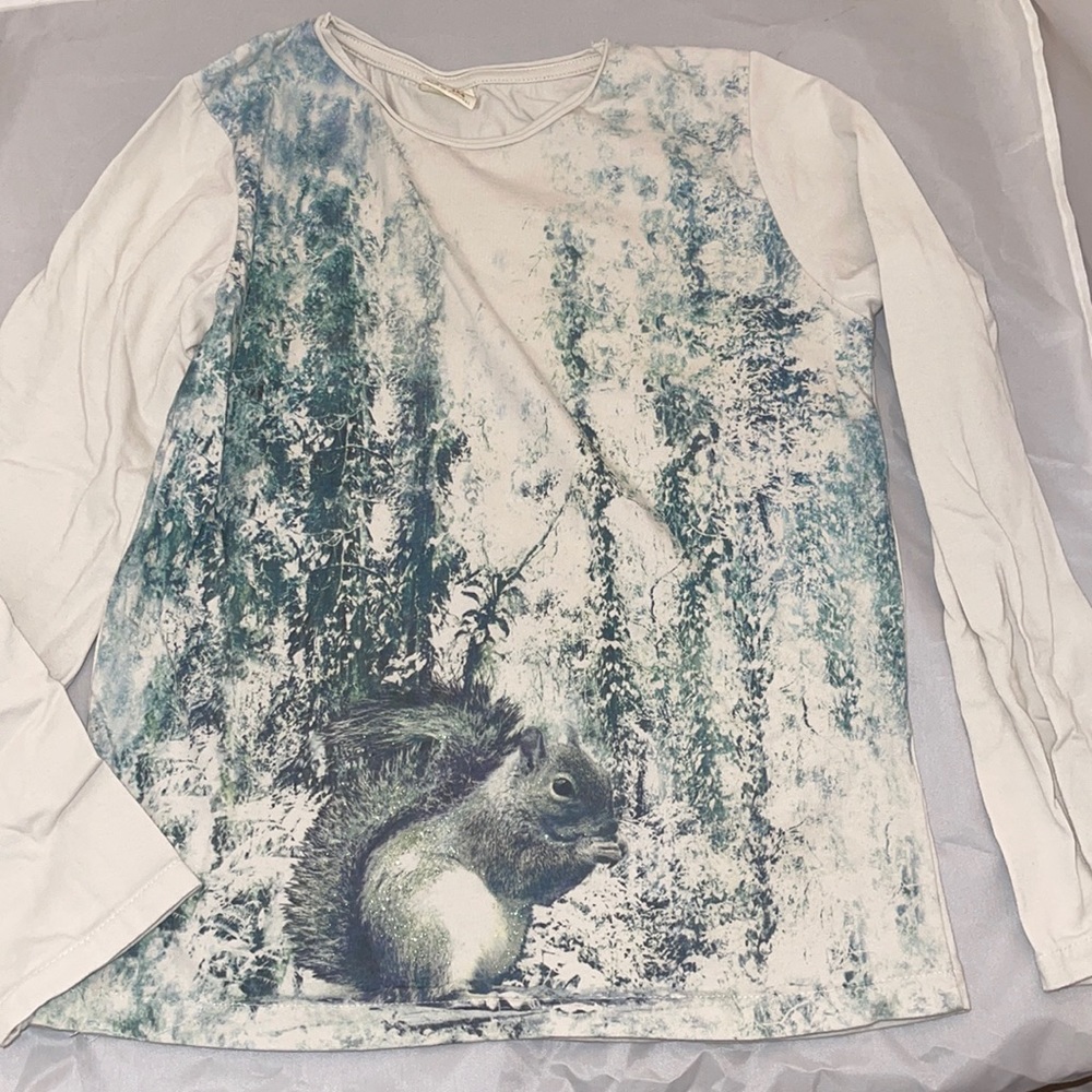 Zara girls long sleeve top, size 13-14